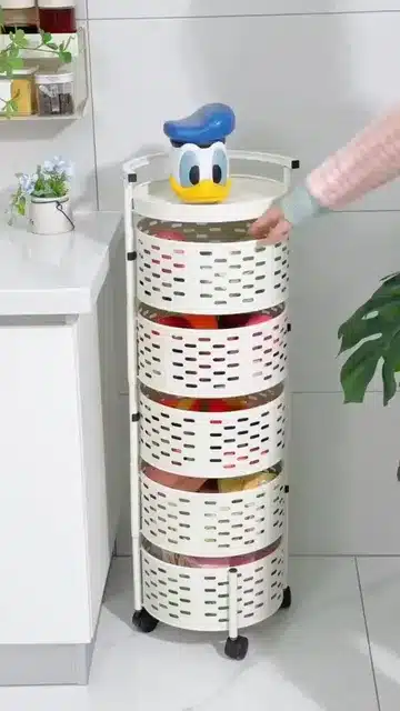 5 Tier Rolling Storage Cart