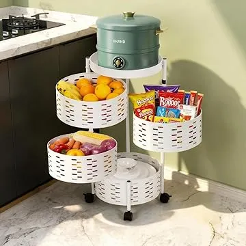 5 Tier Rolling Storage Cart