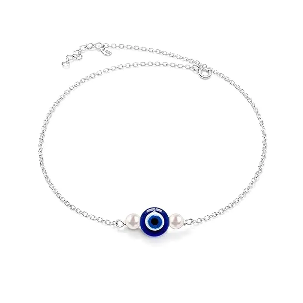 Evil Eye Charm Bracelet for Protection & Everyday Elegance
