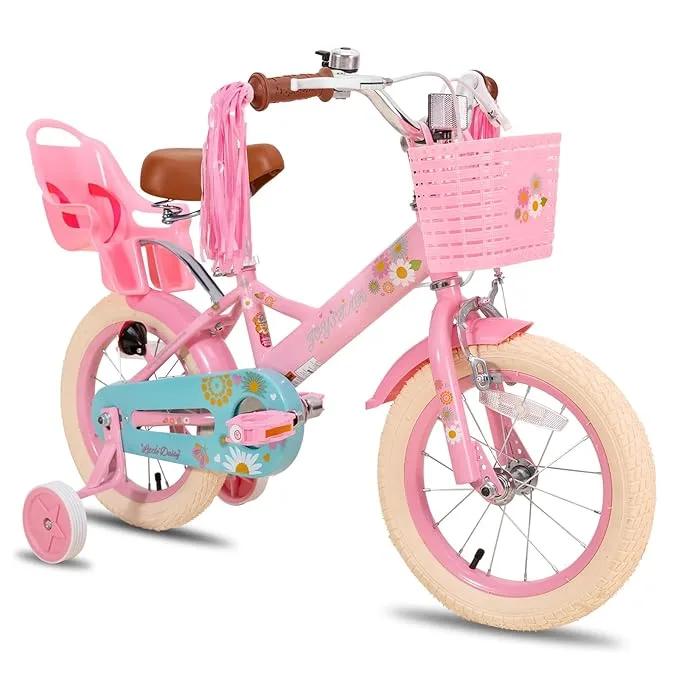 Bicycle with Training Wheels