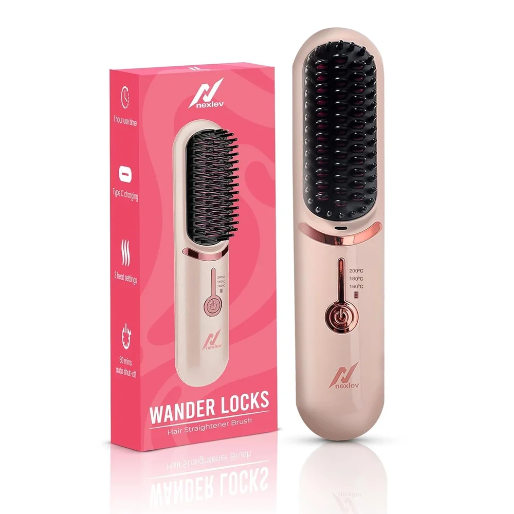 Hair Straightener Brush
