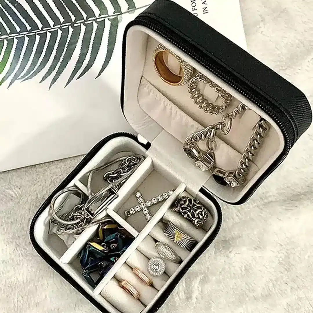 Portable Jewelry Organizer Box