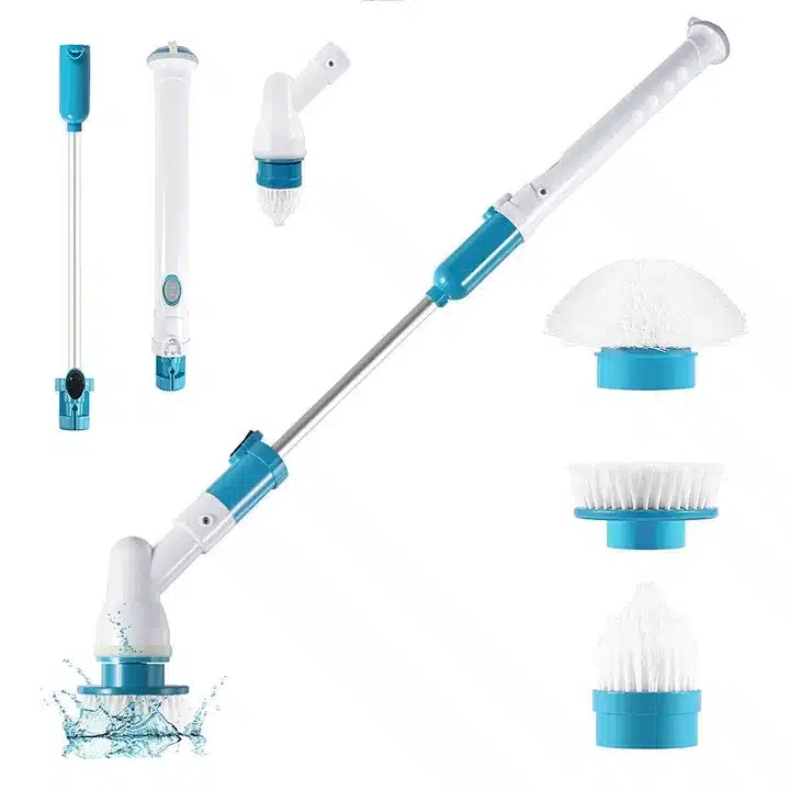 Electric Spin Cleaning Brush Set