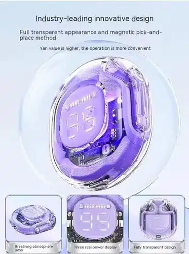 Transparent Wireless Earbuds