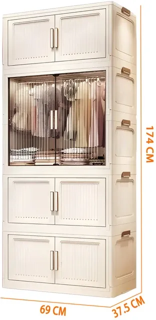 Modular Storage Wardrobe Cabinet