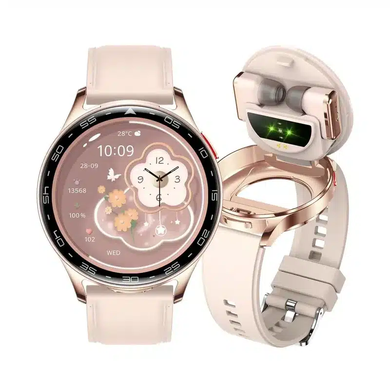 Luxury Smartwatch with Earbuds