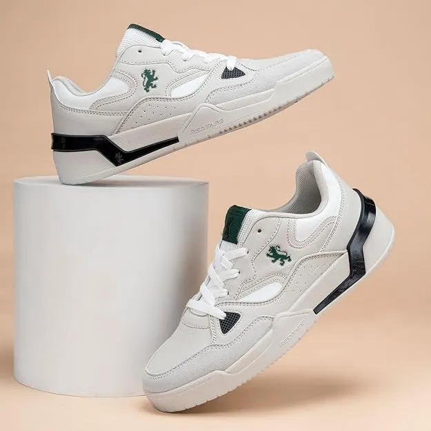 White Casual Sneakers