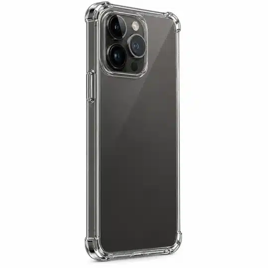 Elegant Matte Black Smartphone case with Triple Camera System and Premium Metal Frame