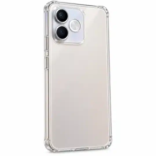 Stylish Pearl White Smartphone with Dual Camera Design and Smooth Premium Finish