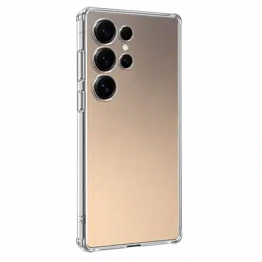 Premium Golden Smartphone case with Advanced Triple Camera and Sleek Modern Design