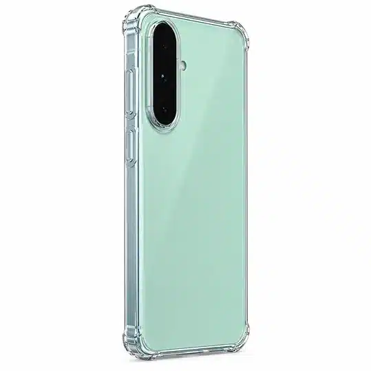 Mint Green Smartphone case with Dual Camera and Sleek Flat Edge Design