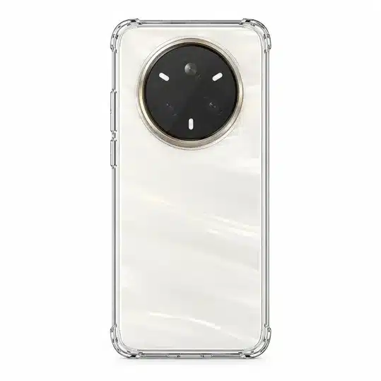 Elegant White Smartphone case with Large Circular Camera and Premium Modern Design