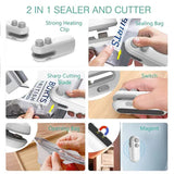 Mini bag sealer, USB Corded