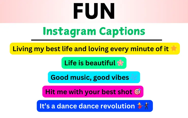 Fun Instagram Captions Image