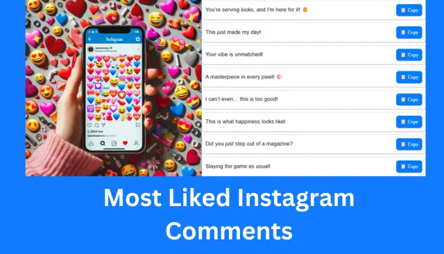 Most Liked Instagram Comments | Copy & Paste