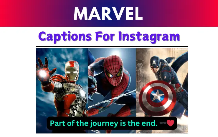 Marvel Captions For Instagram Image