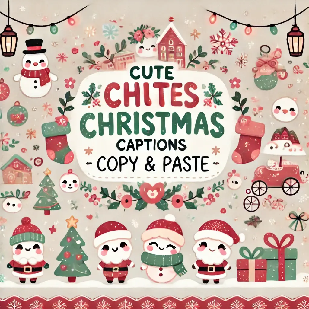 Cute Christmas Captions Image